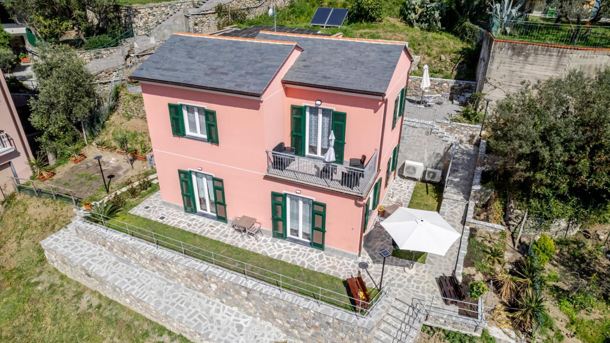 Villa Il Vigneto Moneglia Esterno foto