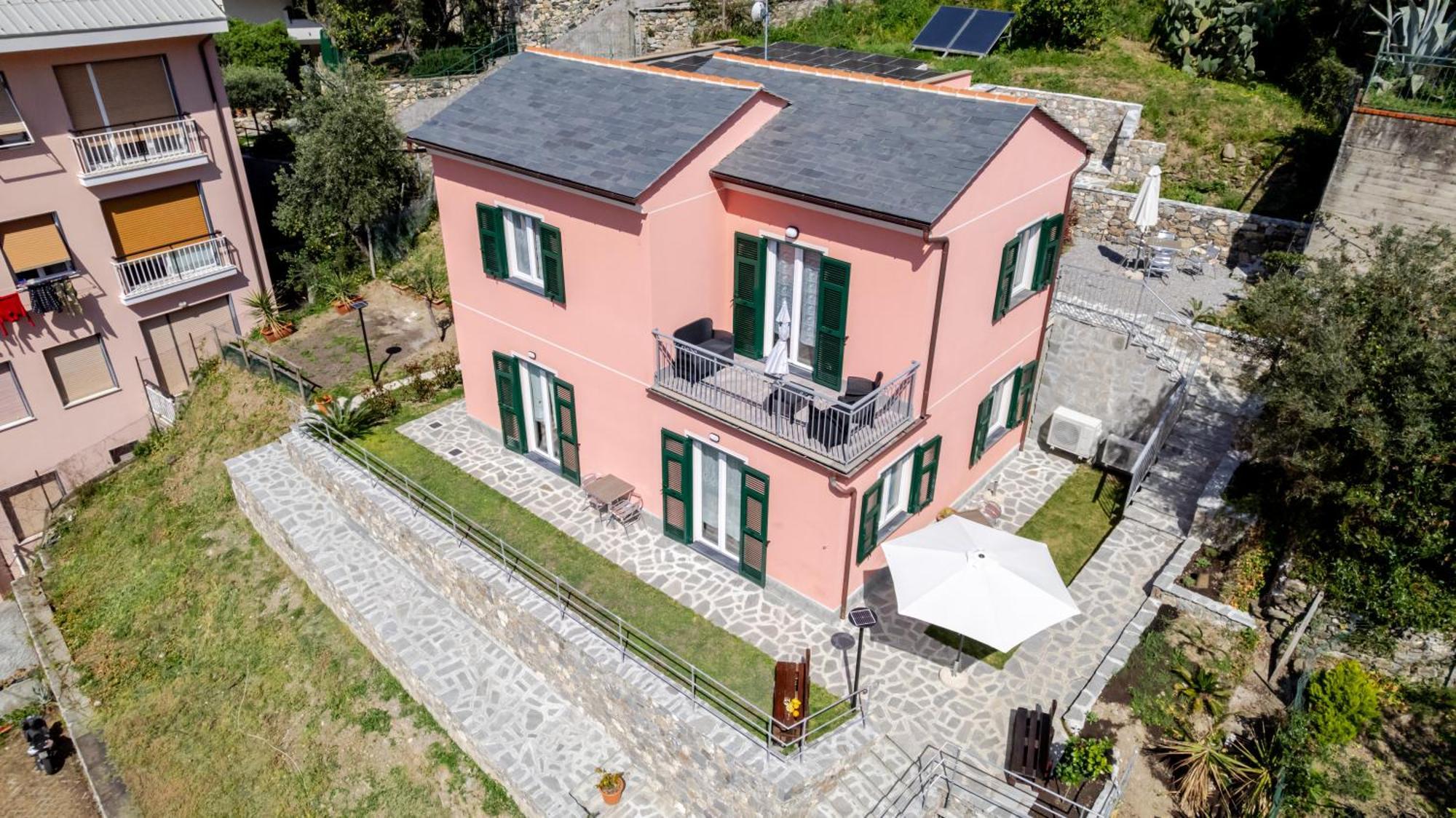 Villa Il Vigneto Moneglia Esterno foto